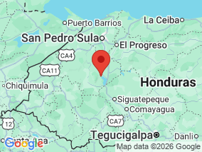 Map of Site Report: Los Naranjos, Honduras